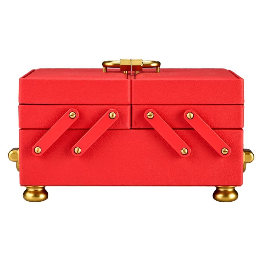 WOLF Marla Aaron Baby Everything Box Red
