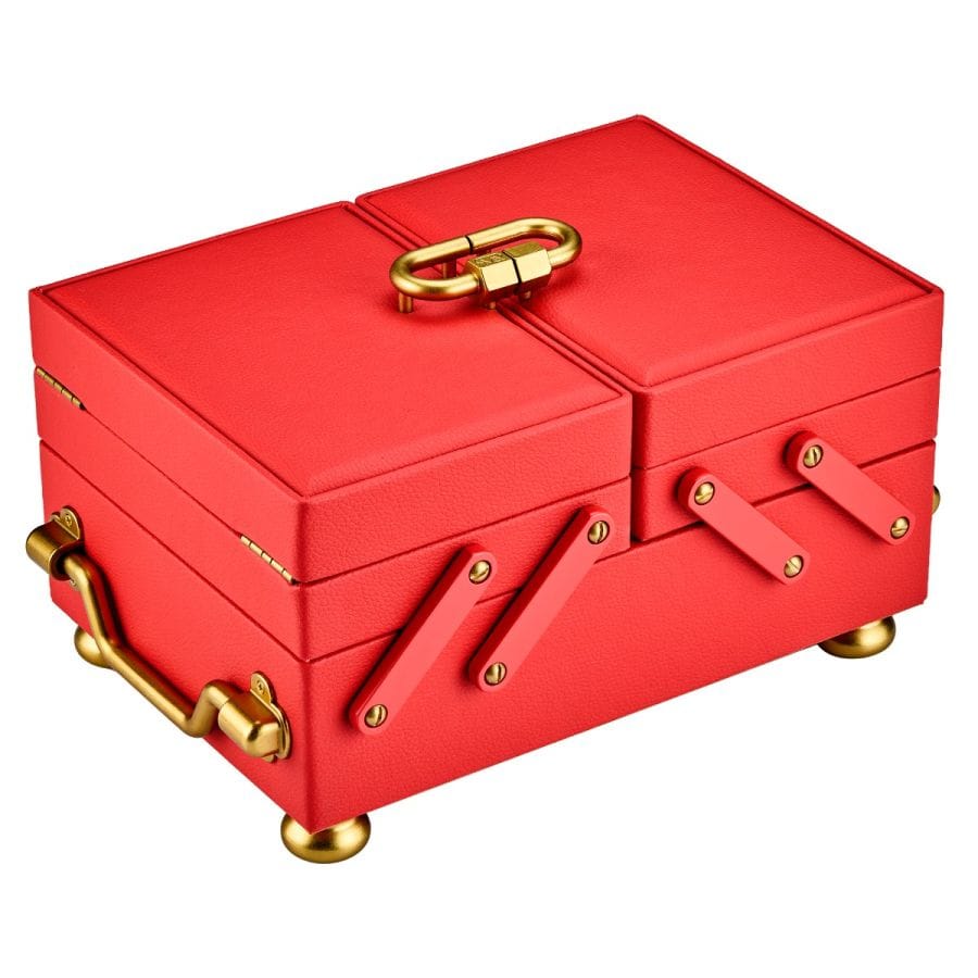 WOLF Marla Aaron Baby Everything Box Red