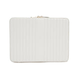 Wolf Maria White Large Zip Jewellery Case 766153