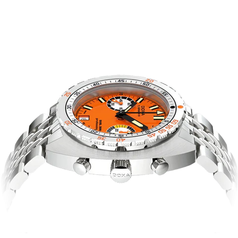 DOXA SUB 200 T-GRAPH II Professional Automatic Chronograph 42mm Watch 806.10.351.10