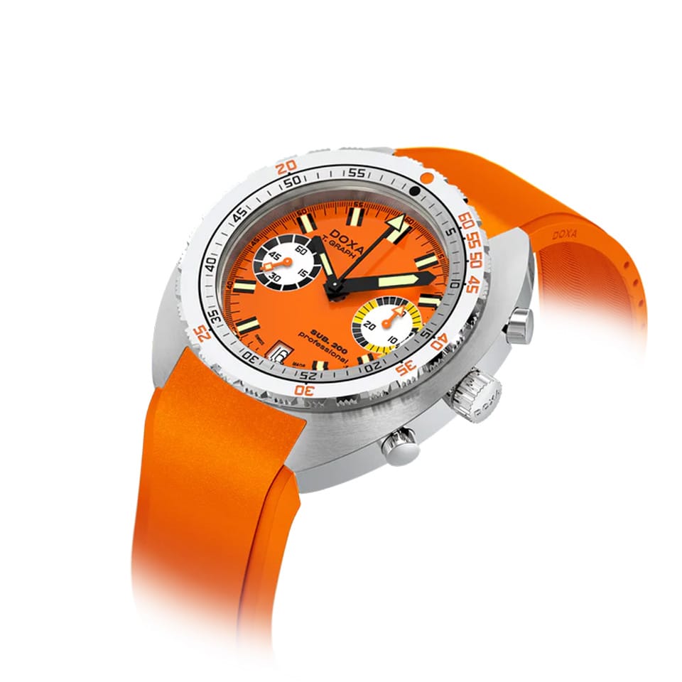 DOXA SUB 200 T-GRAPH II Automatic Chronograph 42mm Watch 806.10.351.21