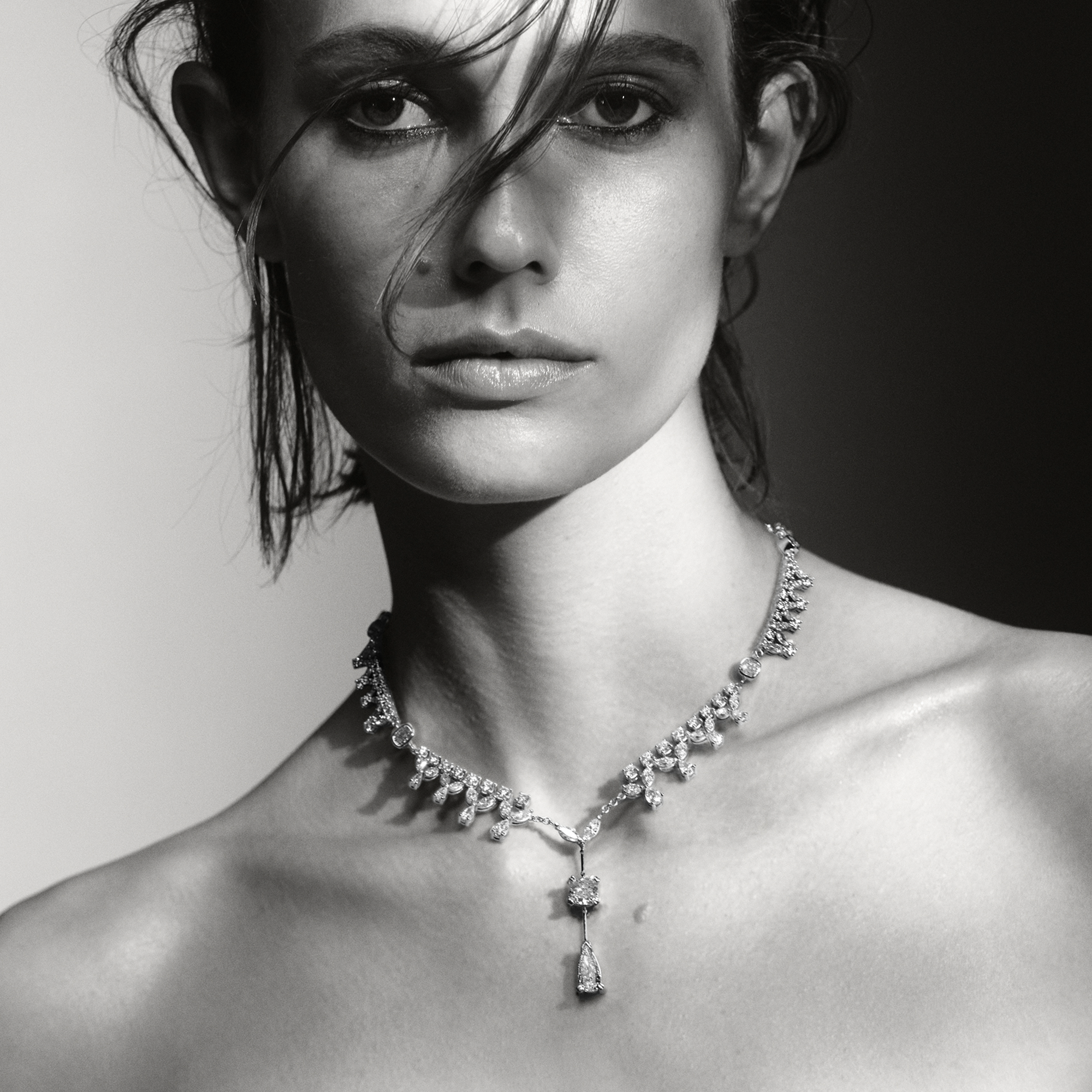 Vault 22.23 Carat Yellow and White Diamond Necklace