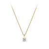 0.15 Carat Diamond Solitaire Pendant in 18ct Yellow Gold