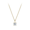 1.00 Carat Diamond Solitaire Pendant in 18ct Yellow Gold