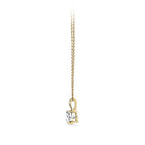 1.00 Carat Diamond Solitaire Pendant in 18ct Yellow Gold