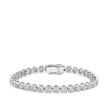 9.00 Carat Diamond Tennis Bracelet in 18ct White Gold