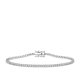 1.00 Carat Diamond Tennis Bracelet in 18ct White Gold