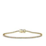 1.00 Carat Diamond Tennis Bracelet in 18ct Yellow Gold