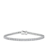 5.00 Carat Diamond Tennis Bracelet in 18ct White Gold