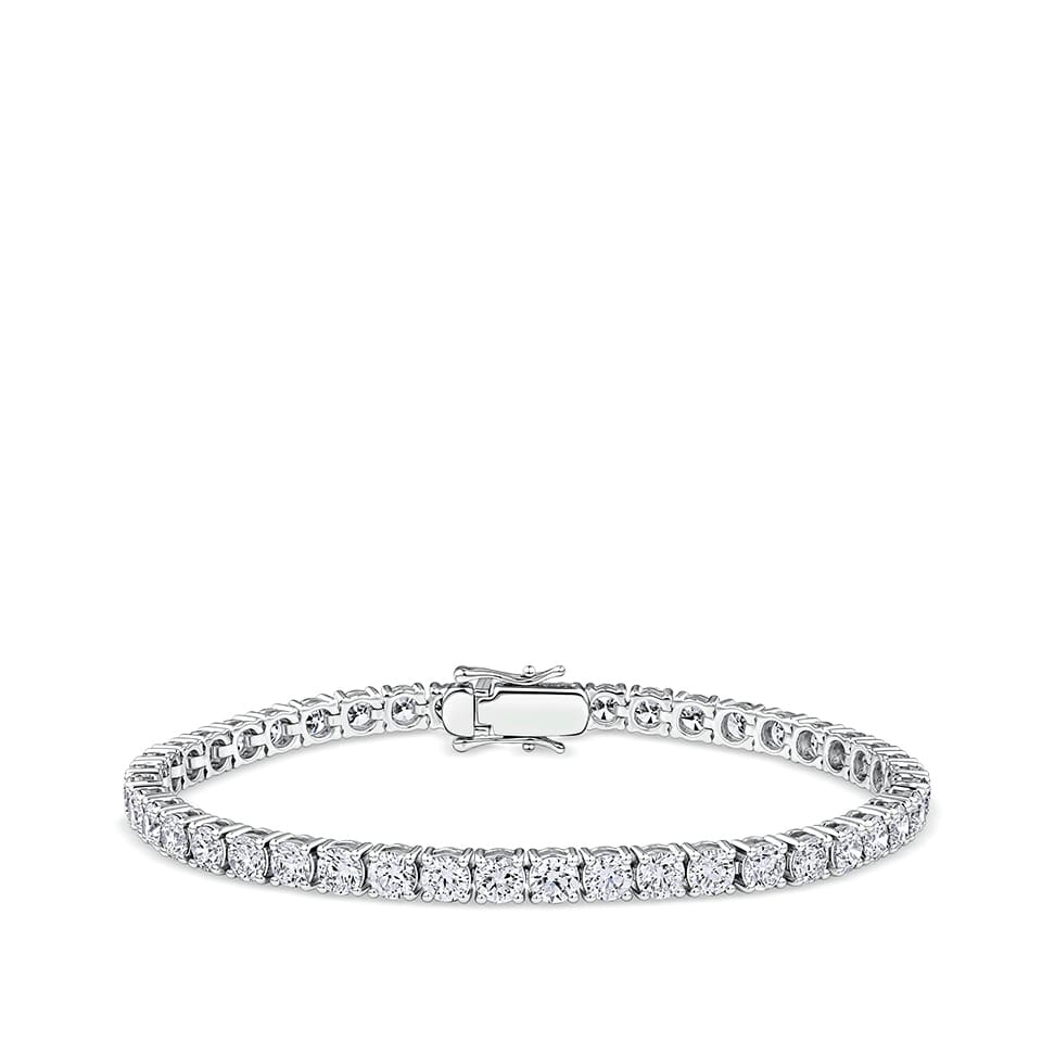 9.00 Carat Diamond Tennis Bracelet in 18ct White Gold