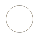 6.00 Carat Diamond Tennis Necklace in 18ct Yellow Gold