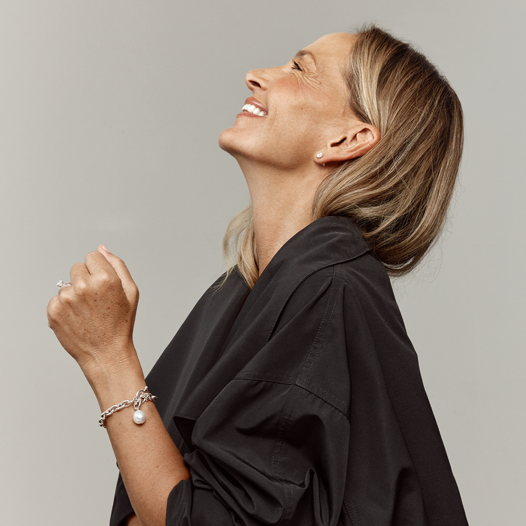 Baroque South Sea Pearl Bracelet in Silver