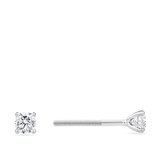 0.25 Carat Diamond Earrings in 18ct White Gold