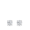 0.75 Carat Diamond Earrings in 18ct White Gold