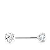 0.75 Carat Diamond Earrings in 18ct White Gold