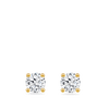 0.75 Carat Diamond Earrings in 18ct Yellow Gold