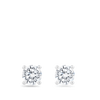 1.00 Carat Diamond Earrings in 18ct White Gold