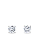 1.50 Carat Diamond Earrings in 18ct White Gold