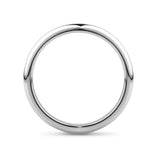 Wedding Band in 18ct White Gold