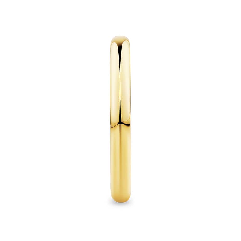 Wedding Band in 18ct Yellow Gold
