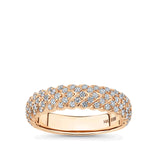 0.63 Carat Diamond Vera Ring in 14ct Rose Gold