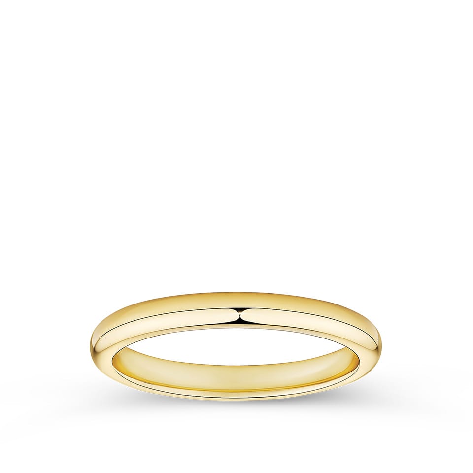 Wedding Band in 18ct Yellow Gold