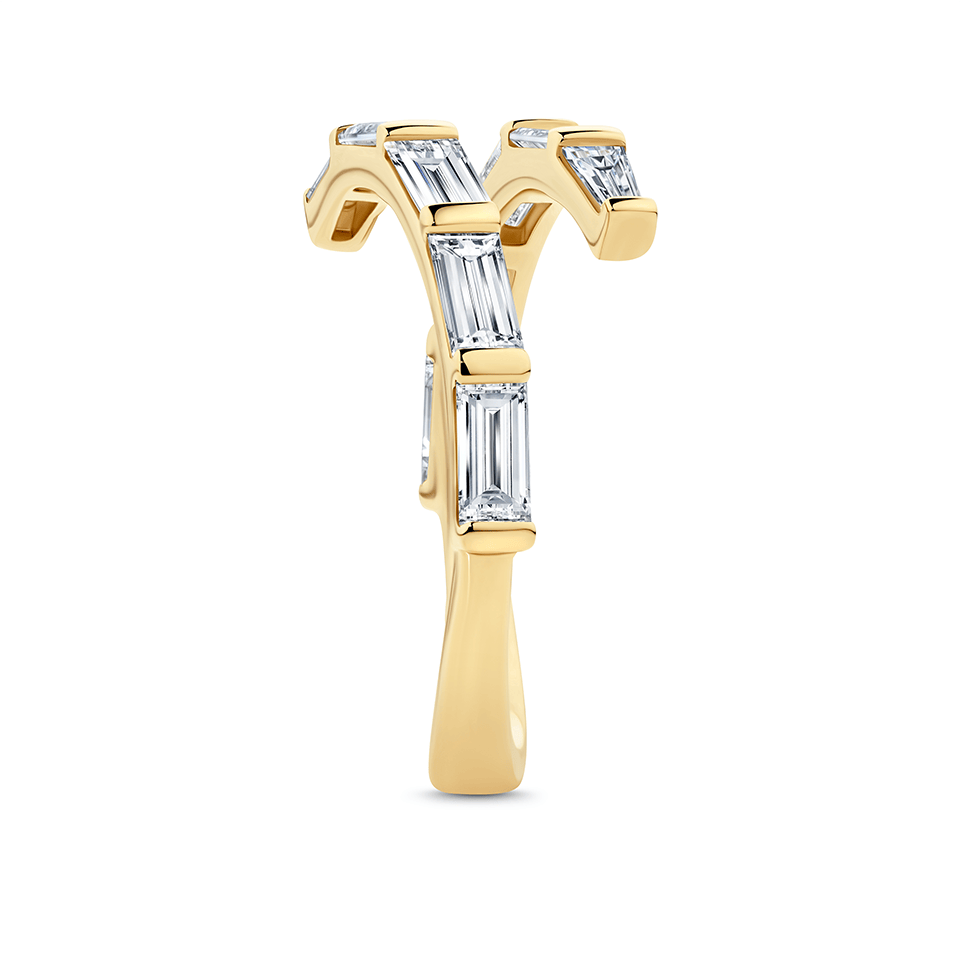 1.00 Carat Diamond Wrap Ring in 18ct Yellow Gold