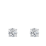 1.00 Carat Diamond Earrings in 18ct White Gold