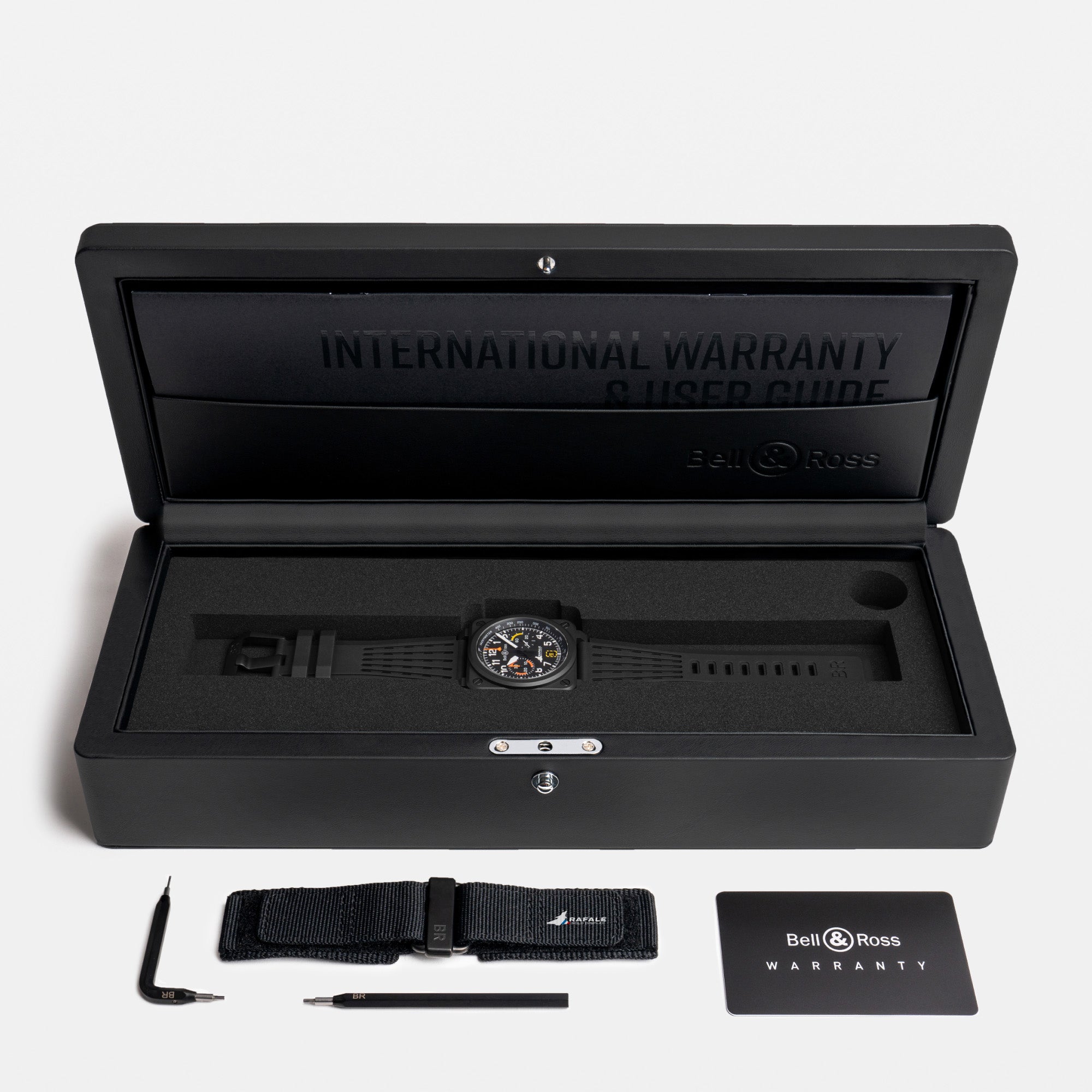 Bell & Ross BR-03 Automatic Chronograph 42mm Watch BR0394-RSD-CE/SRB