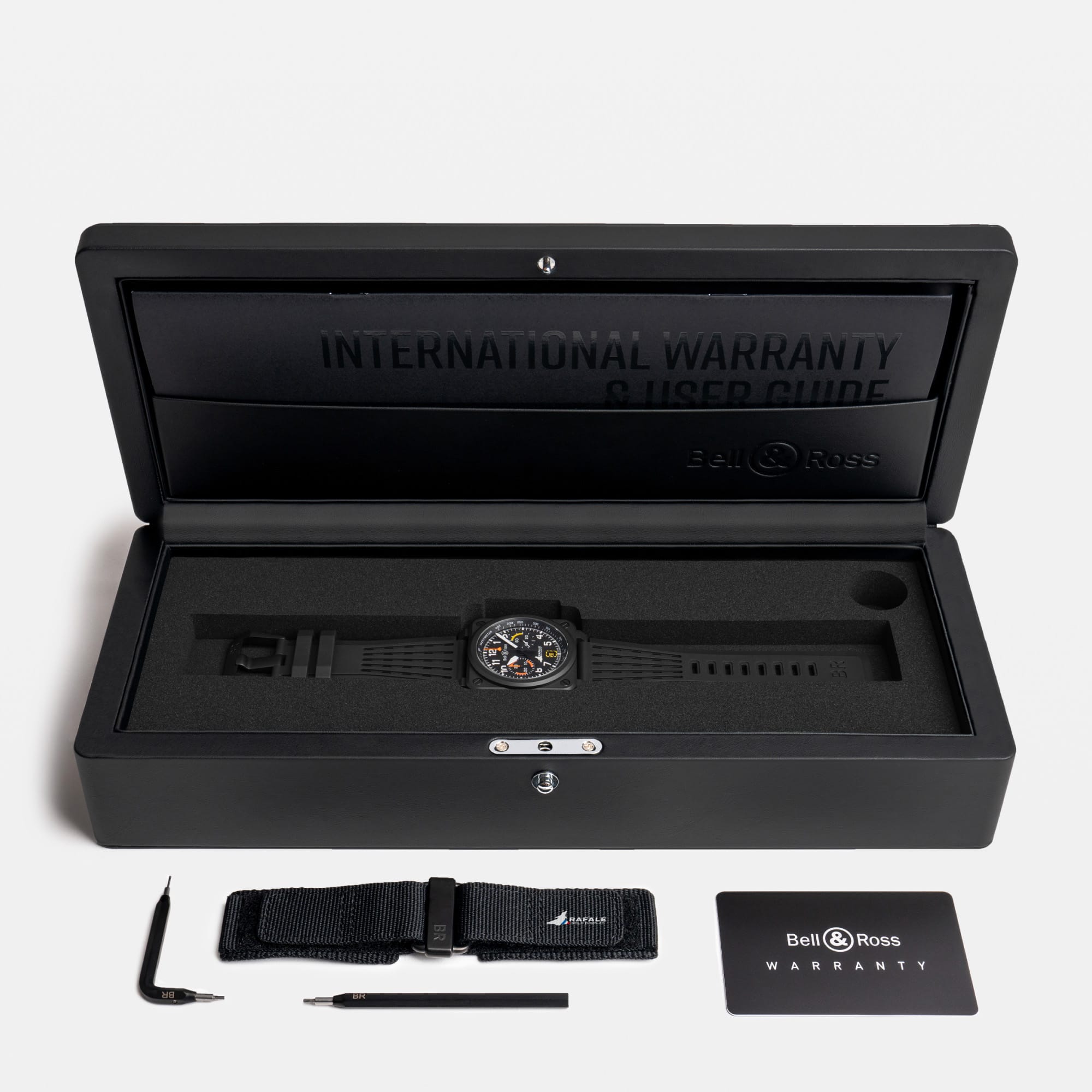 Bell & Ross BR-03 Automatic Chronograph 42mm Watch BR0394-RSD-CE/SRB