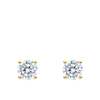 1.50 Carat Diamond Earrings in 18ct Yellow Gold
