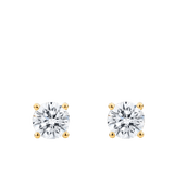 2.00 Carat Diamond Earrings in 18ct Yellow Gold