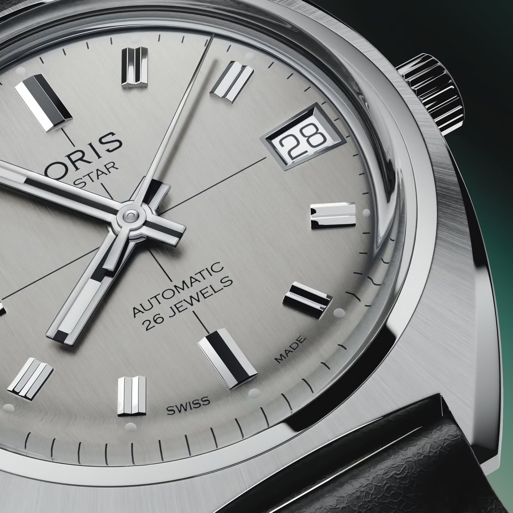 Oris Heritage Automatic 35mm Watch 733 7813 4151LS