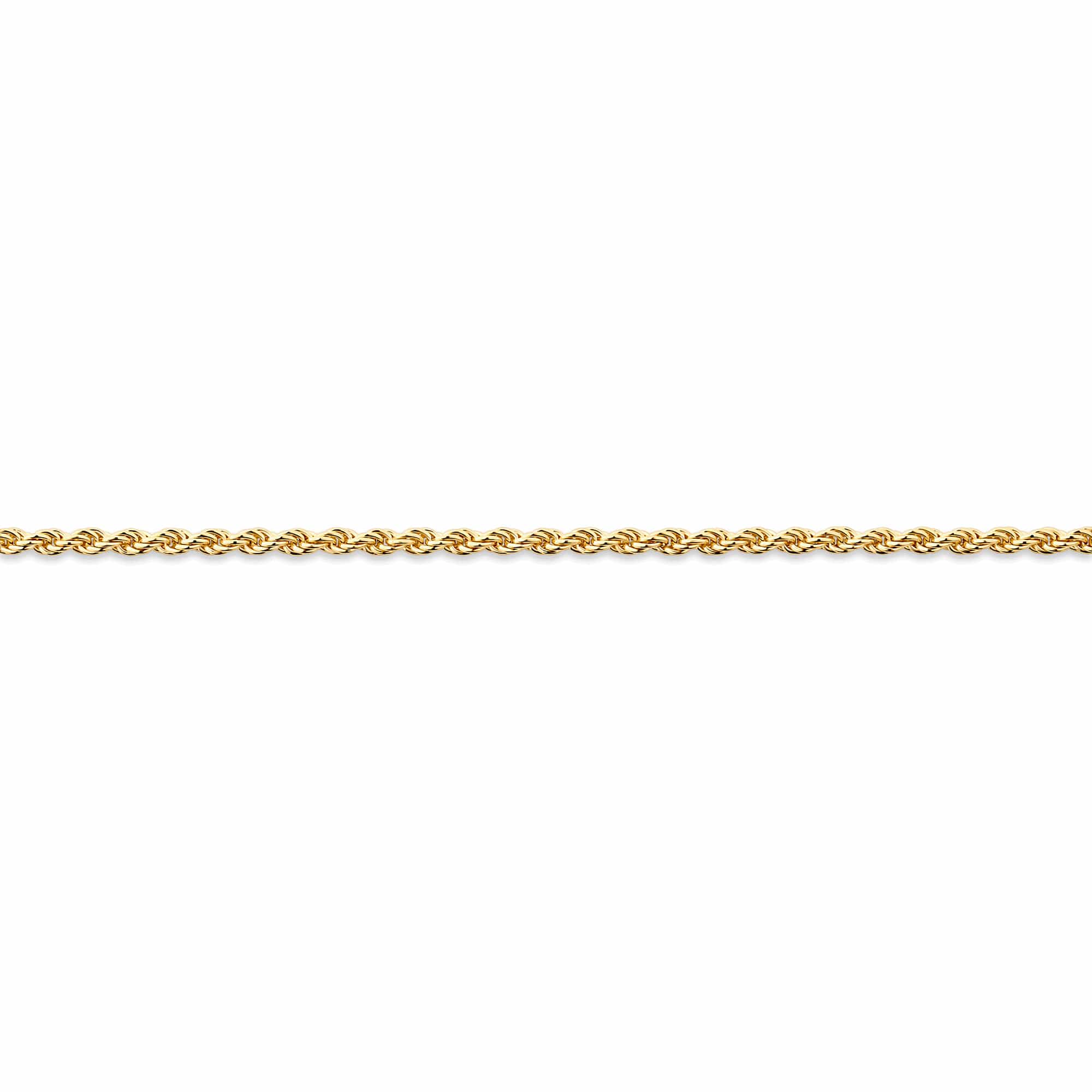 Rope Chain in 18ct Yellow Gold