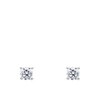 0.25 Carat Diamond Earrings in 18ct White Gold