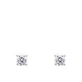 0.25 Carat Diamond Earrings in 18ct White Gold