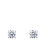 0.75 Carat Diamond Earrings in 18ct White Gold