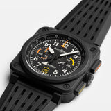 Bell & Ross BR-03 Automatic Chronograph 42mm Watch BR0394-RSD-CE/SRB