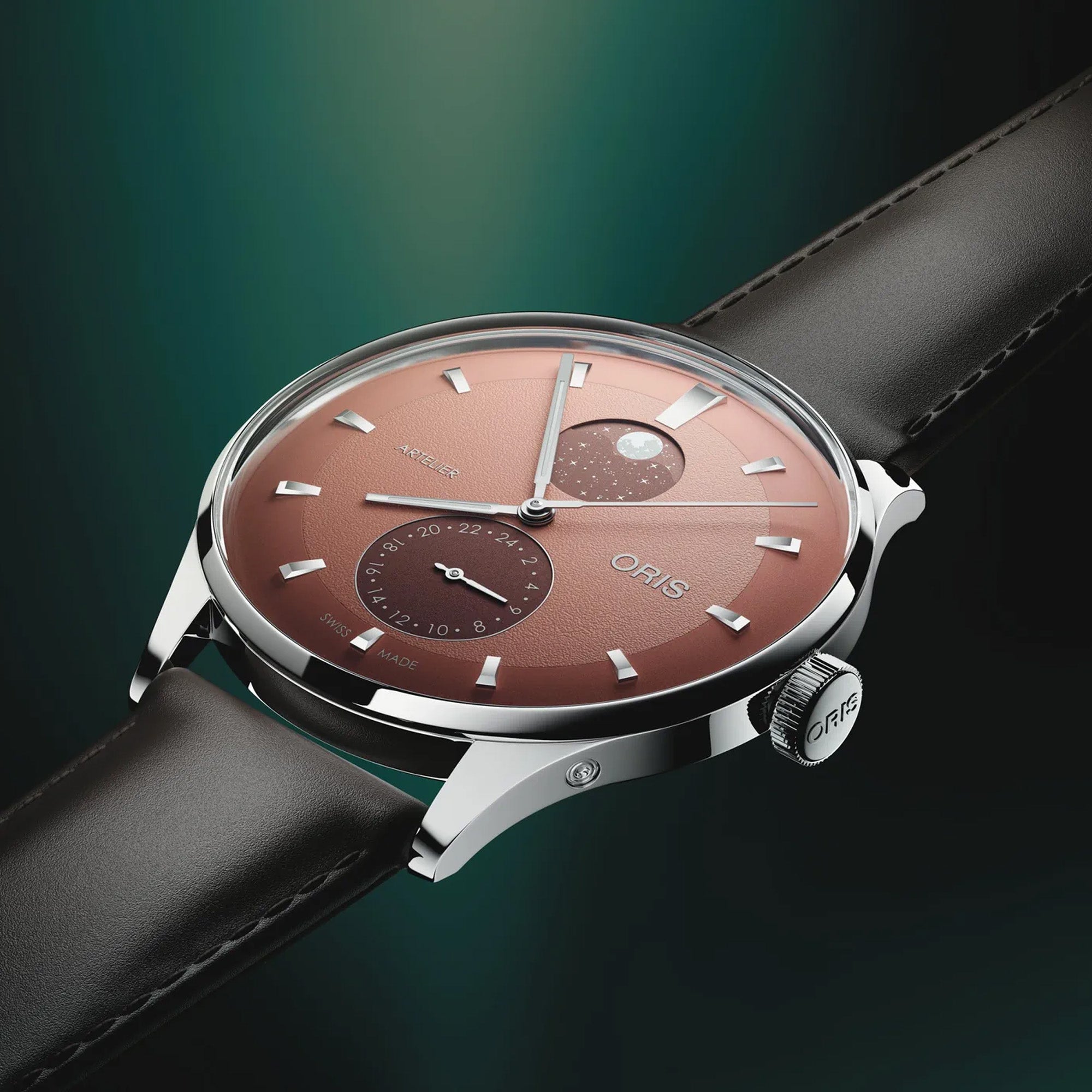 Oris Artelier Complication 39.50mm Watch 782 7811 4056LS