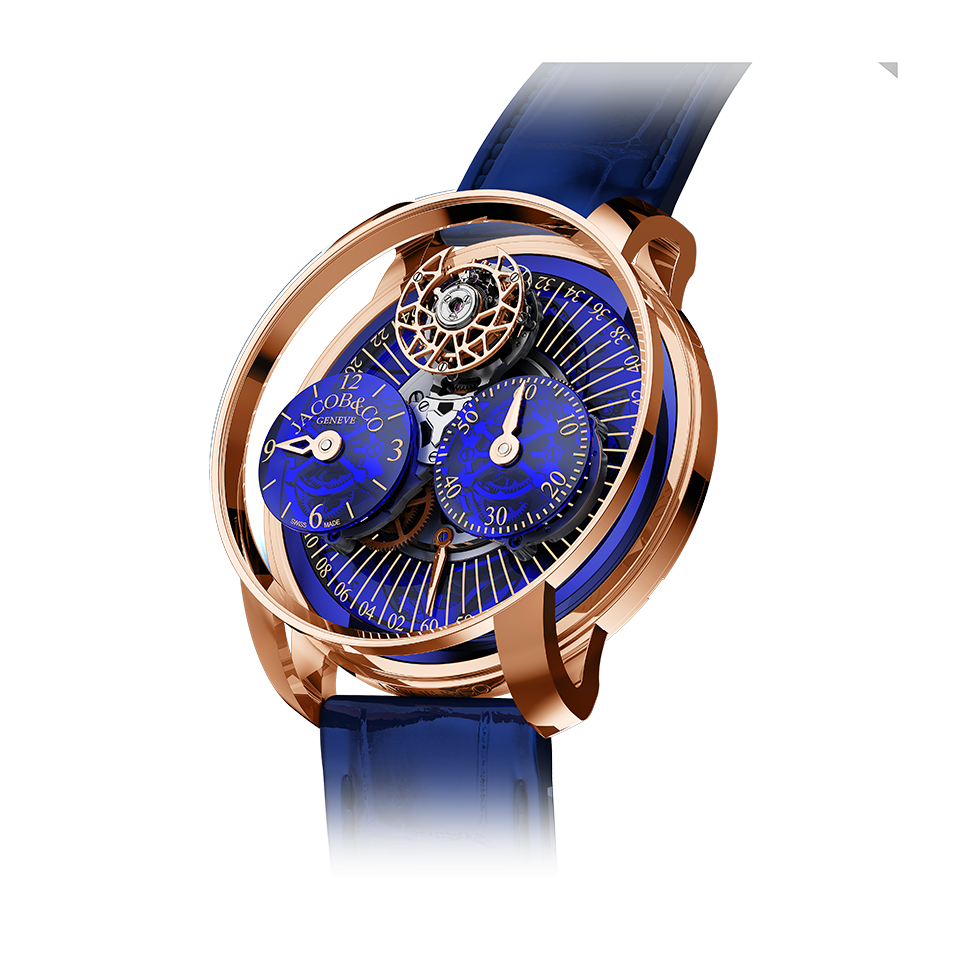 Jacob & Co. Astronomia Regulator Blue Tourbillion 43mm