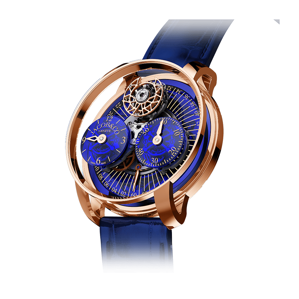 Jacob & Co. Astronomia Regulator Blue Tourbillion 43mm