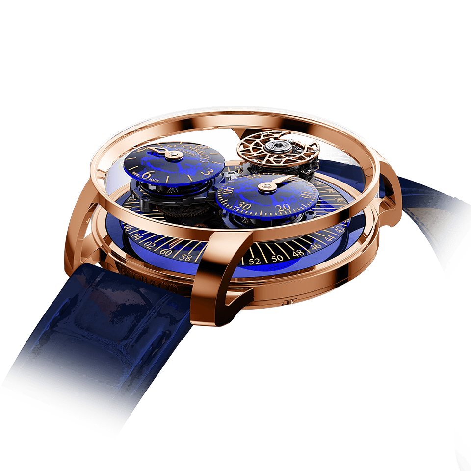 Jacob & Co. Astronomia Regulator Blue Tourbillion 43mm