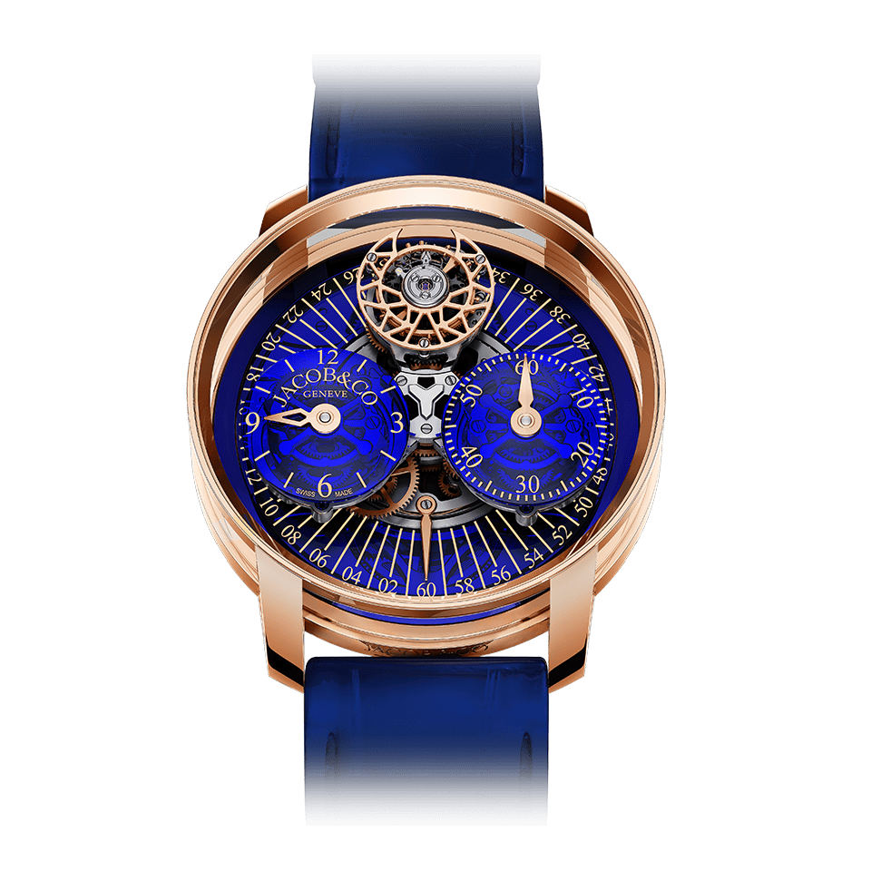 Jacob & Co. Astronomia Regulator Blue Tourbillion 43mm