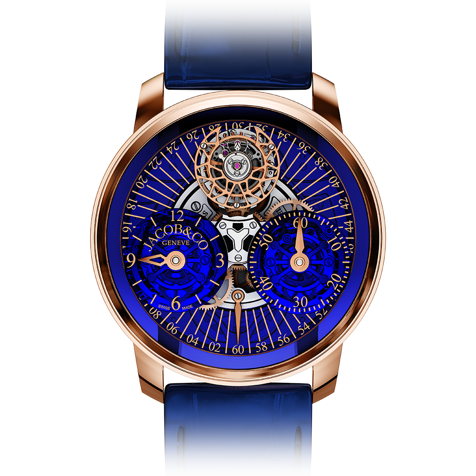 Jacob & Co. Astronomia Regulator Blue Tourbillion 43mm