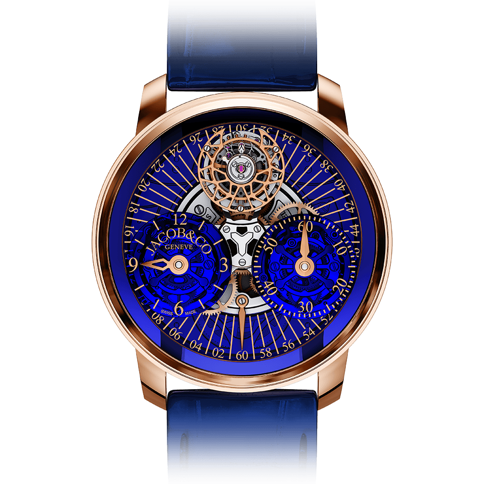 Jacob & Co. Astronomia Regulator Blue Tourbillion 43mm