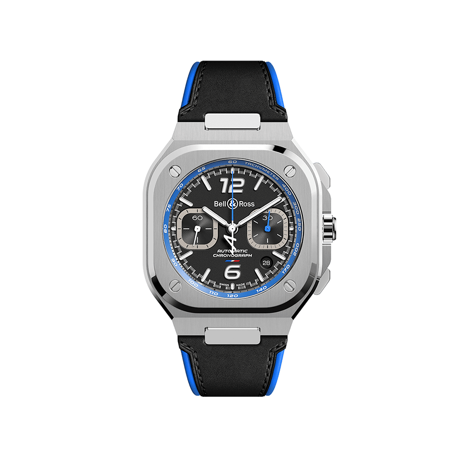 Bell & Ross BR-05 Automatic Chronograph 42mm Watch BR05C-A523-ST/SCA