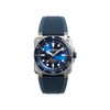 Bell & Ross BR-03 Automatic 42mm Watch BR03A-D-BLU-ST/SRB