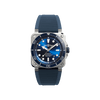 Bell & Ross BR-03 Automatic 42mm Watch BR03A-D-BLU-ST/SRB