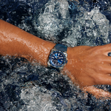 Bell & Ross BR-03 Automatic 42mm Watch BR03A-D-BLU-ST/SRB