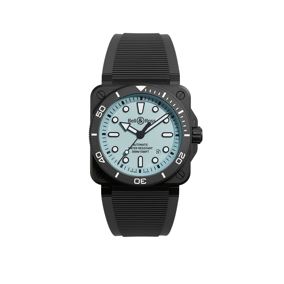 Bell & Ross BR-03 Automatic 42mm Watch BR03A-D-LM-CE/SRB